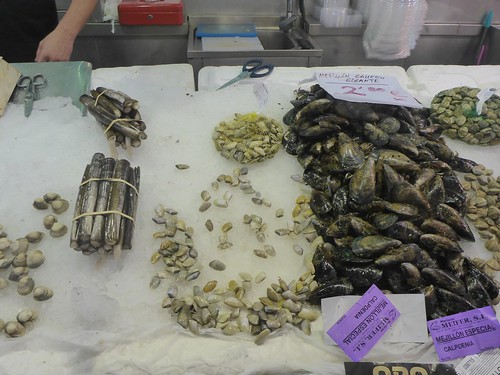 Seafood at the market